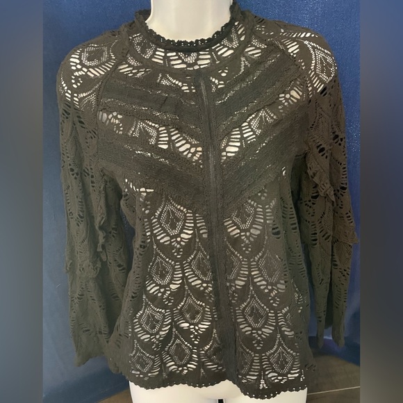 Odd Molly - Crochet Lace Blouse - SIZE 2 (SM) - Picture 2 of 7